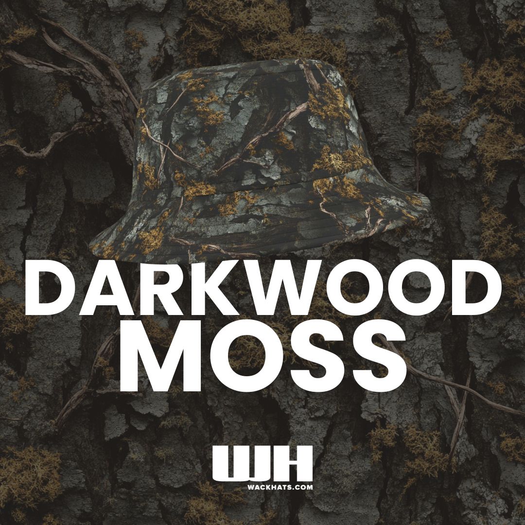 Camo Bucket Hat: Darkwood Moss
